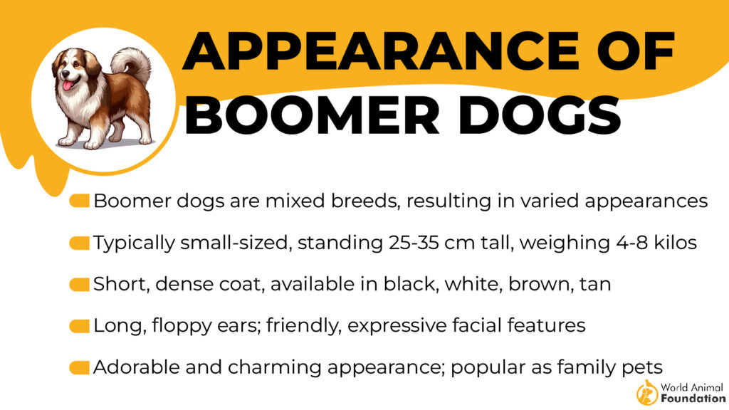 Verschijning van Boomer-honden