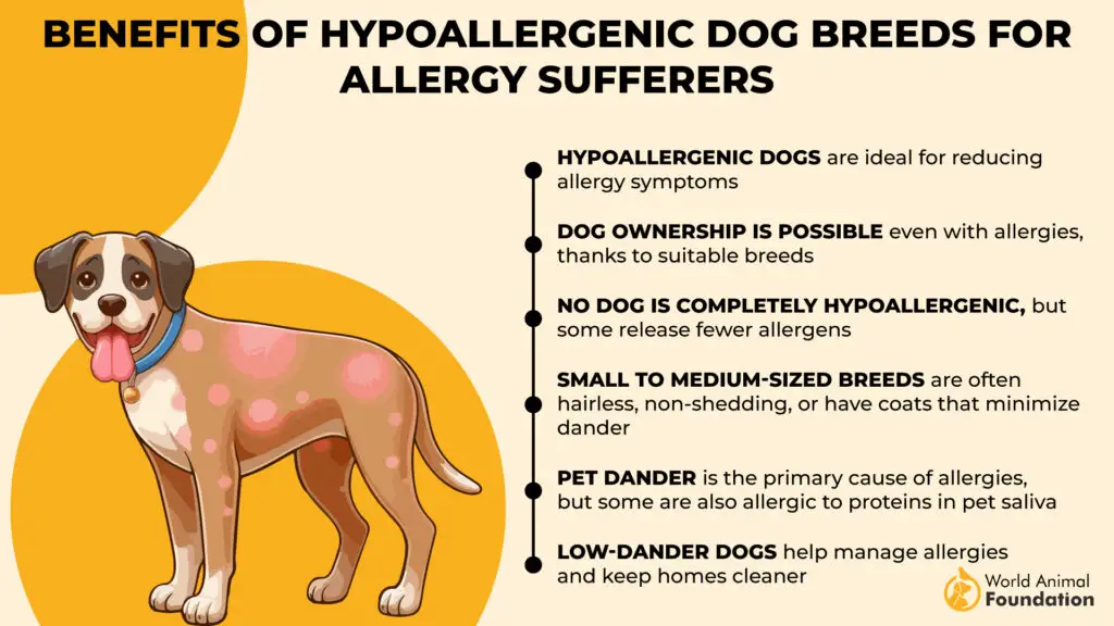 Voordelen van hypoallergene hondenrassen