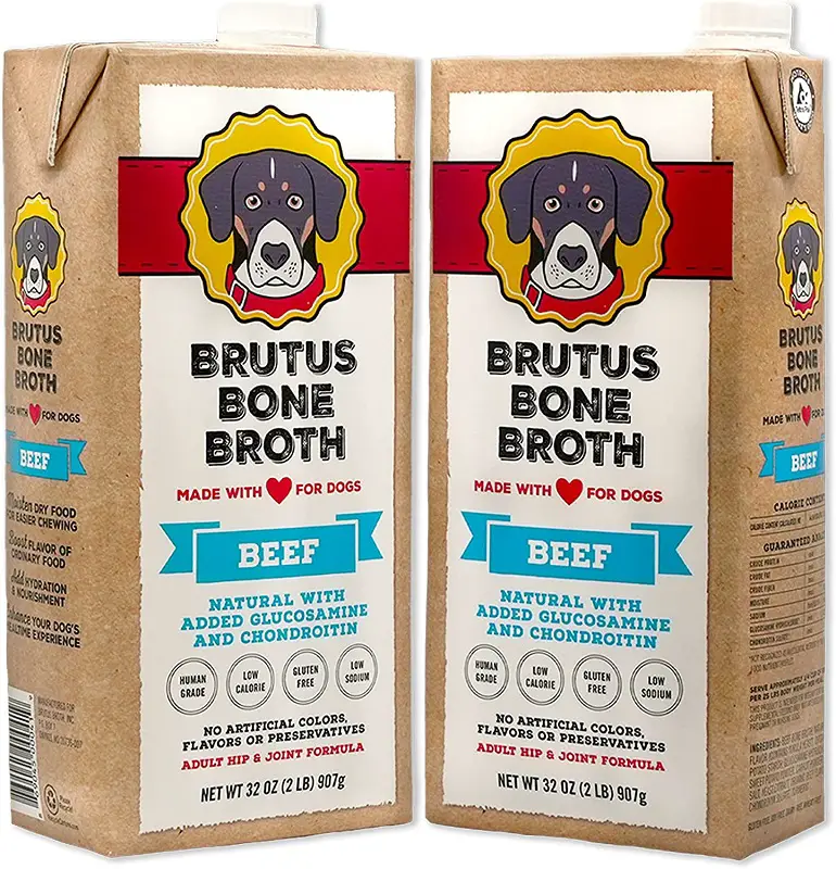 Bottenbouillon voor honden met een nierziekte